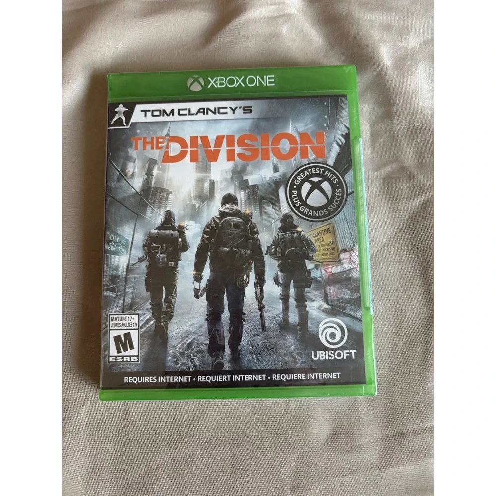 Tom Clancy's The Division Xbox One Ubisoft Tactical Action RPG Video Game Disc